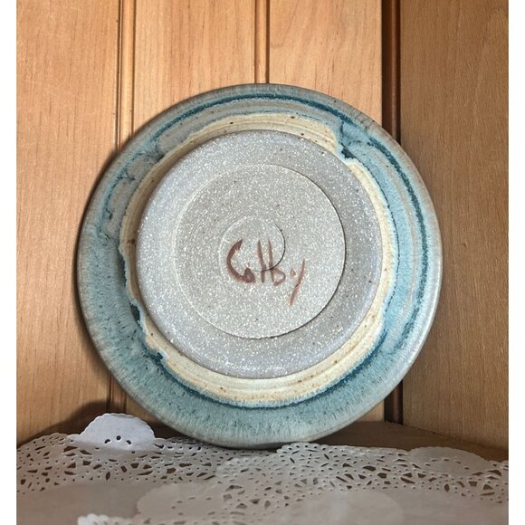 Vintage Colby Clayworks Studio Pottery Plate Dish Rustic Catchall - Picture 3 of 4